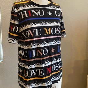 Love Moschino tshirt vintage size 6/eu 38